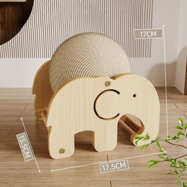 Cat toy sisal wooden board For Small Dogs  and Cats Simple and practical