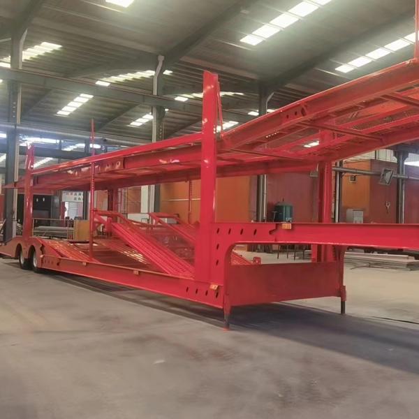 Car Hauler Trailer Transport Truck 15 Workdays Production Time for 6 Cars Truck Trailer