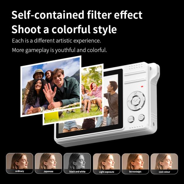 Autofocus and 2.8 Large Screen M08 4K Digital Camera for Vlogging and Photography 50MP Photo Resolution