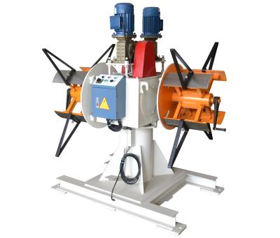 Máquina de aço de Uncoiler de duas cabeças