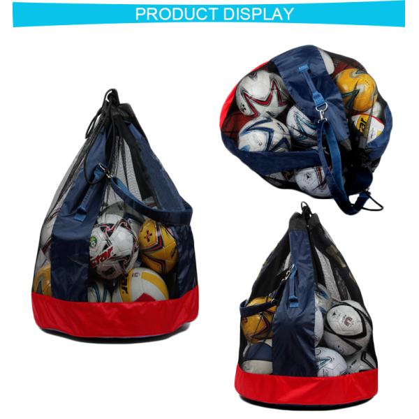 los deportes de encargo del paño de 420D Oxford empaqueta/el estilo cargado grande del paquete de la bola del bolso de la pelota de tenis