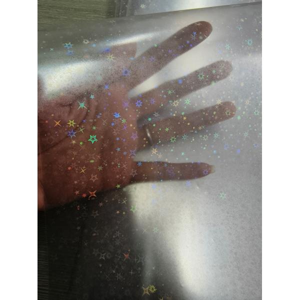 Голограммная накладка для специальной карты / лазерная пленка пленка / PVC покрытый Ovelay / лазерная голограмма