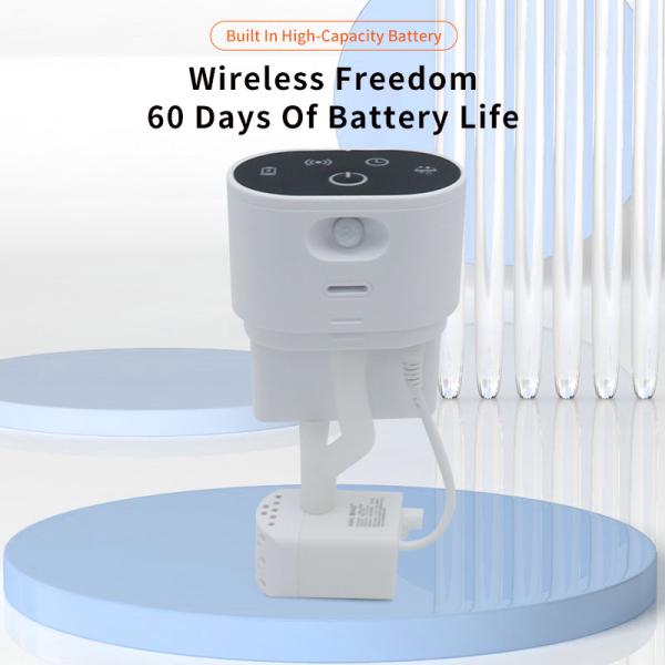 Distributeur d'eau intelligent 8L avec filtre en circulation pour animaux de compagnie, fontaine à boire pour chats, 5000mAh