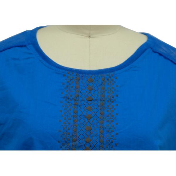 Ladies Casual Wear Raglan Short Sleeve / Ladies Softness T Shirt drop-shoulder sleeve