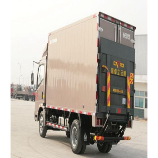 SINOTRUK HOWO 8тонный легковой фургон 120 л.с. / грузовик / грузовик с грузовиком Коробка доставки для транспорта Продукты питания Фрукты овощи Мясо