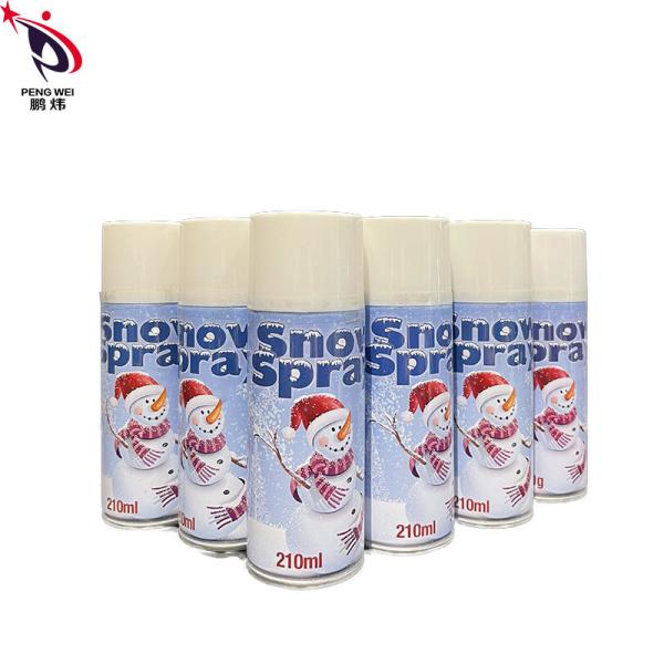 ISO9001 Multipurpose Artificial Spray Snow On Real Christmas Tree Nontoxic