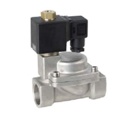 High Temperature Steam Threaded Stainless Steel Hydraulic Pneumatic Solenoid Valve