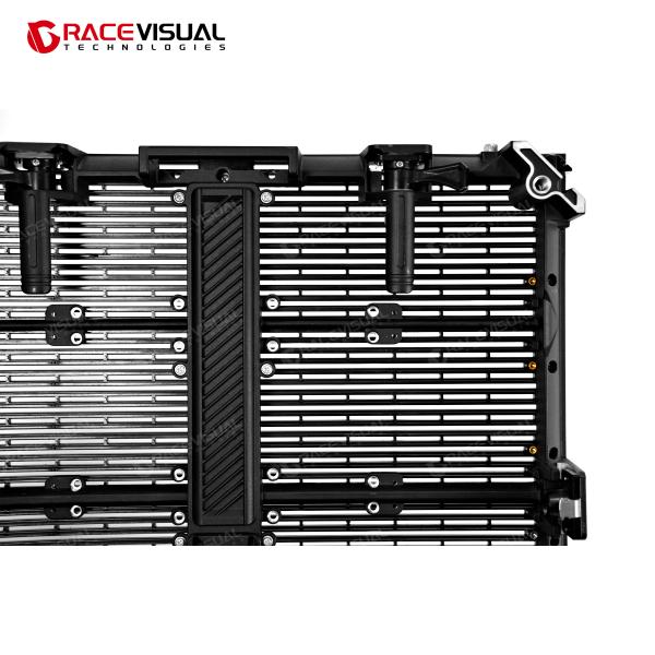 TSRシリーズ P3.9-7.8mm 屋外用透明LEDディスプレイ、レンタルビジネスやイベント向け7680Hz高リフレッシュレート