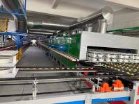 Foyer à rouleaux continus pour briques réfractaires: capacité à 1600 °C et résistance aux alcalis