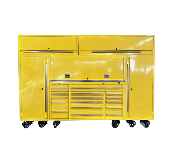 72 дюймовый мобильный шкаф с боковым шкафчиком