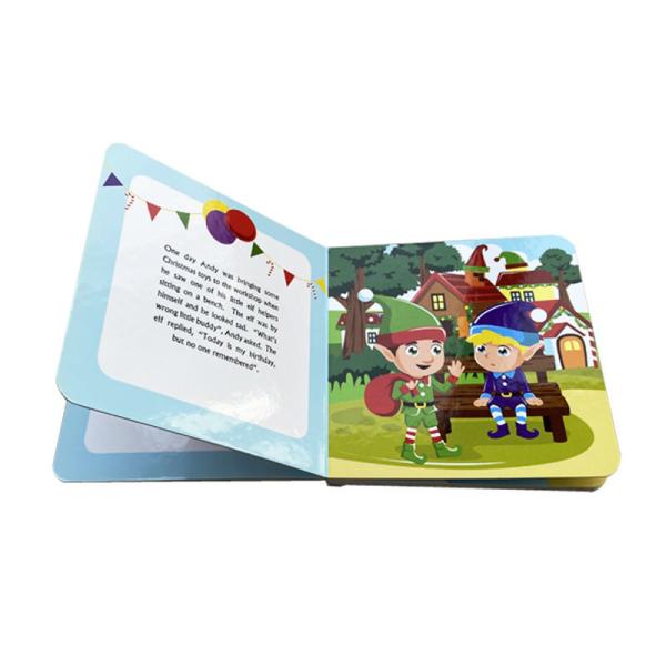 FSC Pantone Color Kids Book Printing Children Thick Paper Book Printing