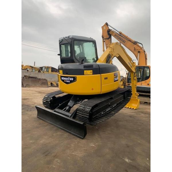 Used Komatsu PC78US Crawler Excavator Zero Tail Swing Excellent Condition