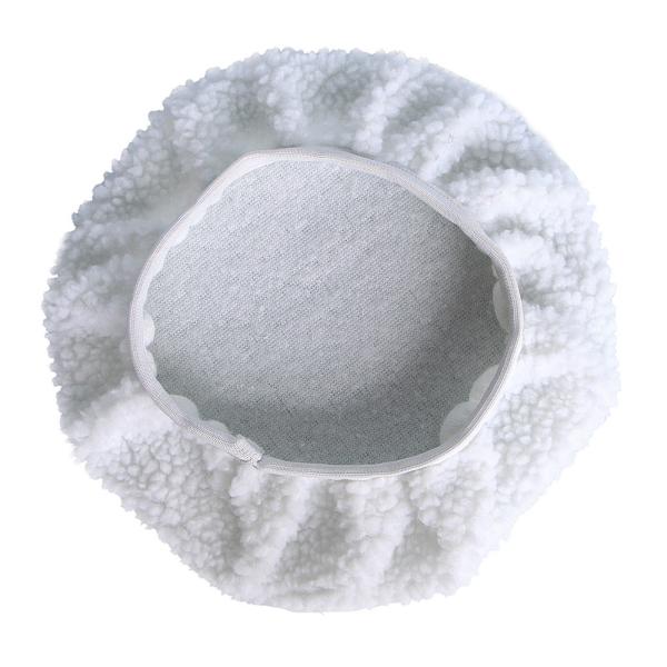 Customized White Car Polisher Bonnet Polishing Bonnet For Car Bodies