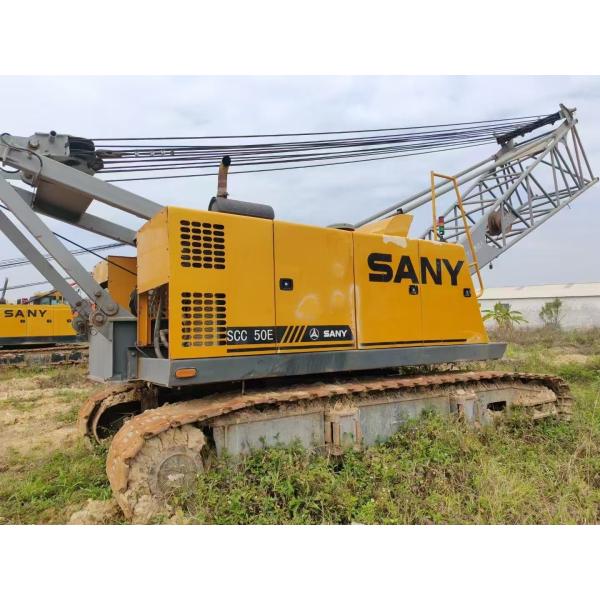 Sany SCC550E Crawler Crane 194 kW Rated Power 55t Hook Included
