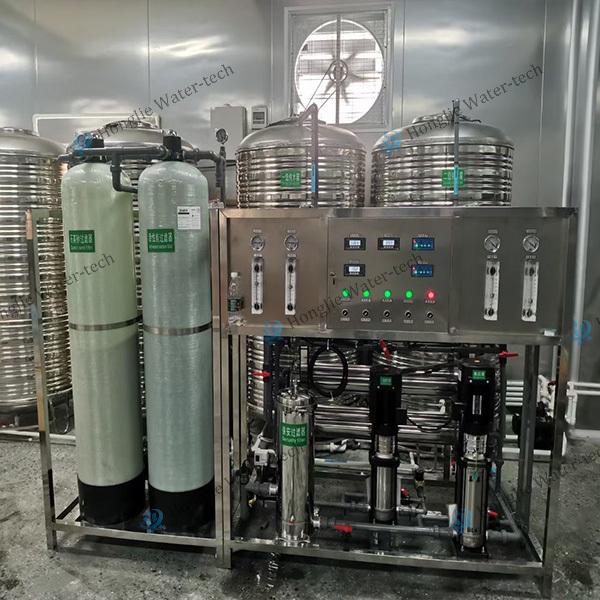 Stainless Steel RO Water Treatment Equipment 3tons/H Automatic Operation