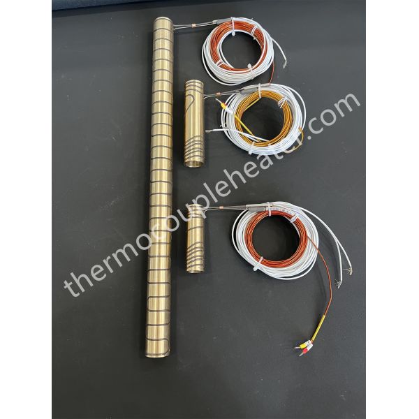 Electric Resistance Axial Clamp Band Coil Heater with Thermocouple Type J for Hot Runner System
