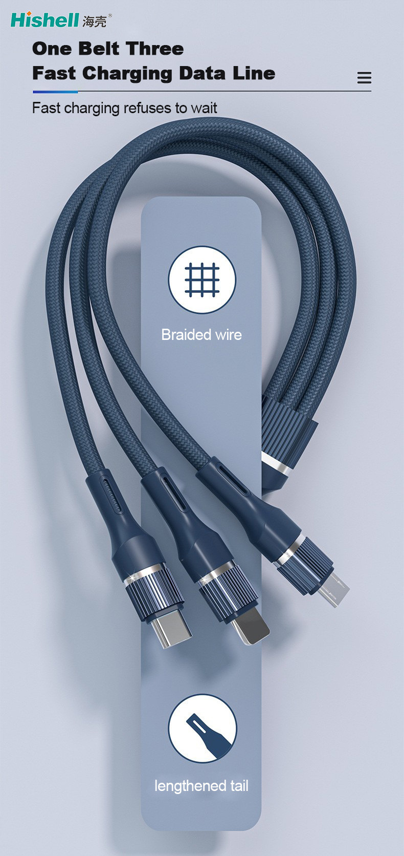 Никакой USB мобильного телефона оксидации не привязывает противоракушечное многофункциональное