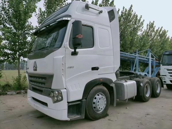 2020 made in china a7 tractor head 6*4 10 Tires Sinotruck Howo tipper  dump truck
