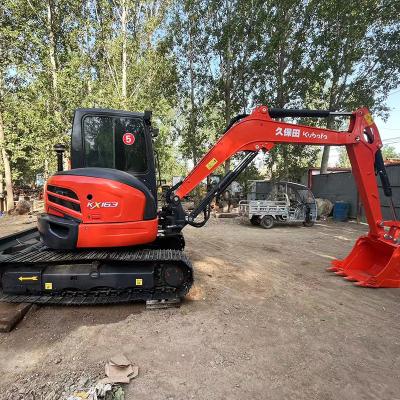 6 Ton Mini Used Kubota Excavators KX163 Crawler Machine Equipment Trader