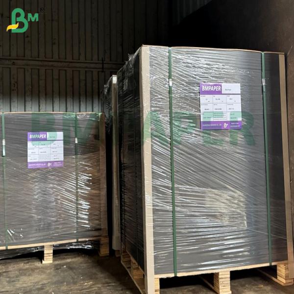 300g 400g Impresión Resistencia al pliegue Cartón negro de doble cara para libros de tapa dura Tarjetas de visita