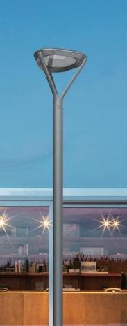 Темно-бронзовая садовая подсветка CCT 4000K 30-100W городская лампа водонепроницаемая IP65 для ландшафтного освещения в основном используется в парках и садах