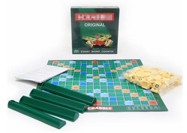 Scrabble Game Set Chess Games Scrabble Letters Tile Board Toy Magnetic Blocks For Toddlers