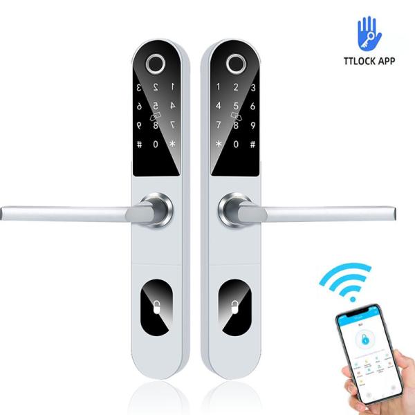 Замки анти- отпечатка пальцев алюминиевого сплава похищения электронные умные для двери комнаты