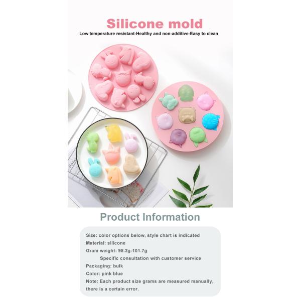 Tasteless 3D Halloween Food Grade Silicone Chocolate Molds