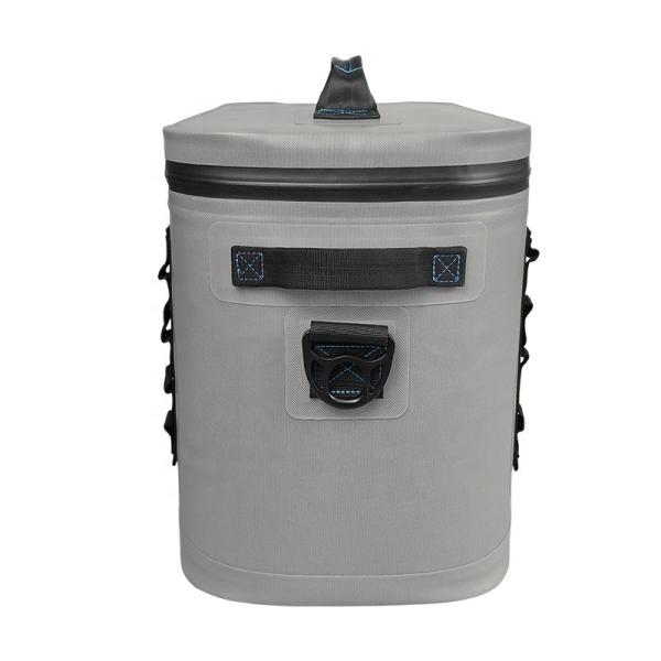 Lightweight Portable 20L Cooler Bag Light Gray Color For Barbecue Camping