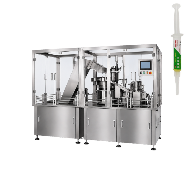 Automatic Syringe Filling Machine for Cockroach Killer Gel Paste