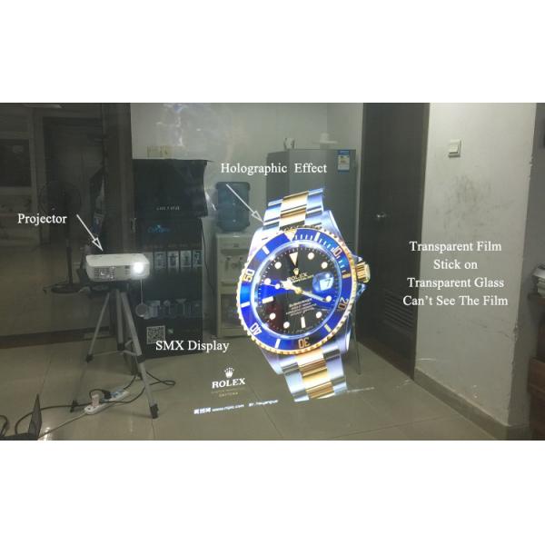 170°  Transparent 100um Holographic Projection Film