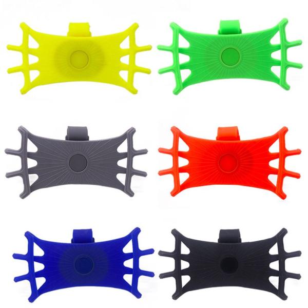 Silicone Handlebar Motorcycle Mobile Stand , 4-6 Inch Iphone 12 Motorcycle Mount