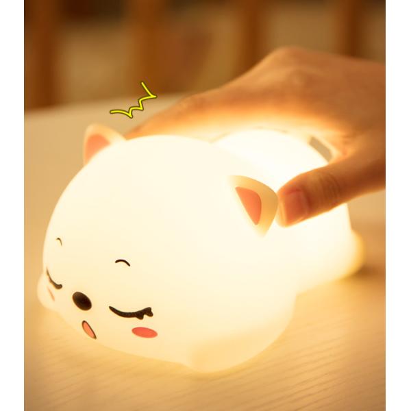 1200mAh  Purring Star Projection Lamp Bedside Night Light For Baby Children'S Room