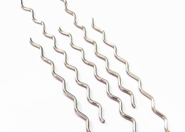 Refuerzo de fibra de acero redondo y encorvado 0,9 mm