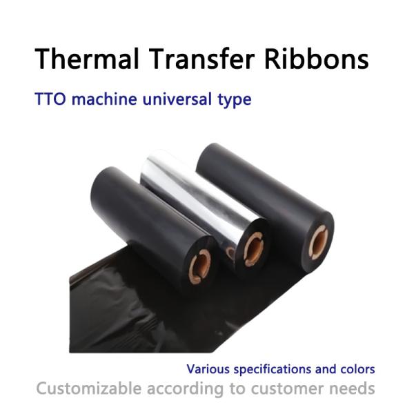 Resin Near Edge Thermal Transfer Ribbons 500m Length Tto Printer Ribbon
