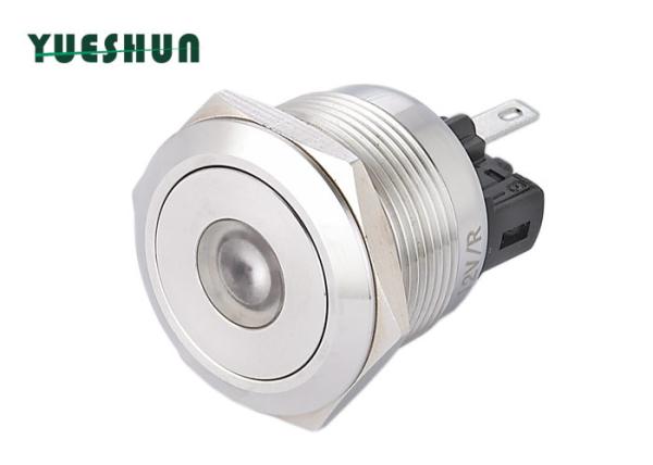 Stainless Steel LED Indicator Lamps Panel Mount 110V 220V Boat Car Light