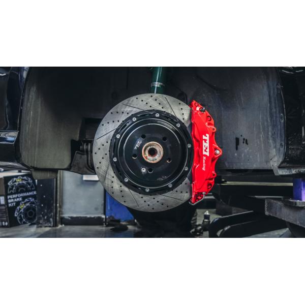 Aluminum Mercedes Big Brake Kit Vito 19 Inch Car Rim Front 6 Piston And Rear 4 Piston Caliper Brake Kit