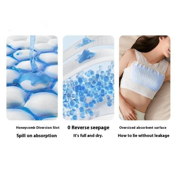 Sustanon de enfermería desechable con almohadillas de pecho suaves y absorbentes para uso nocturno de maternidad OEM