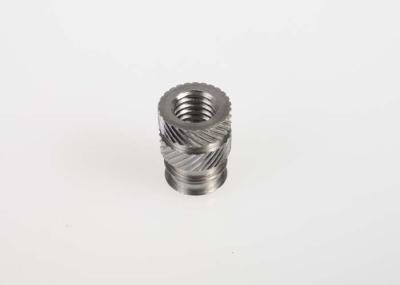 OEM Precision Metal Parts Stainless Steel Knurls Insert Nut For Automotive And Equipment