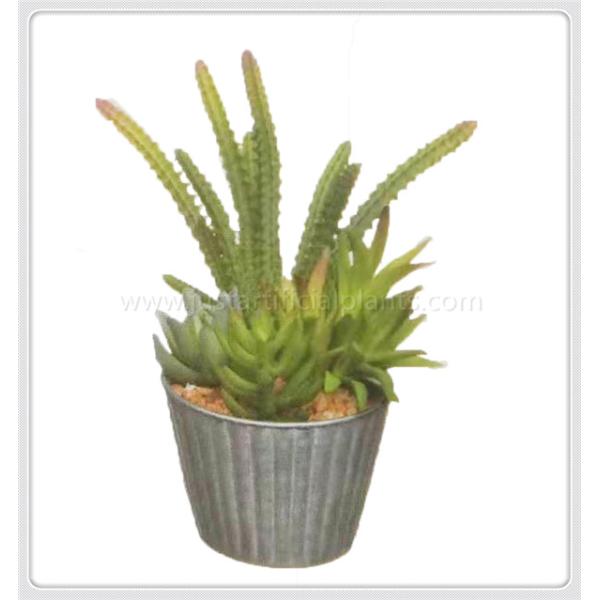 20CM Small Artificial Cactus Succulents Plant Gift Decorative Eco - Friendly