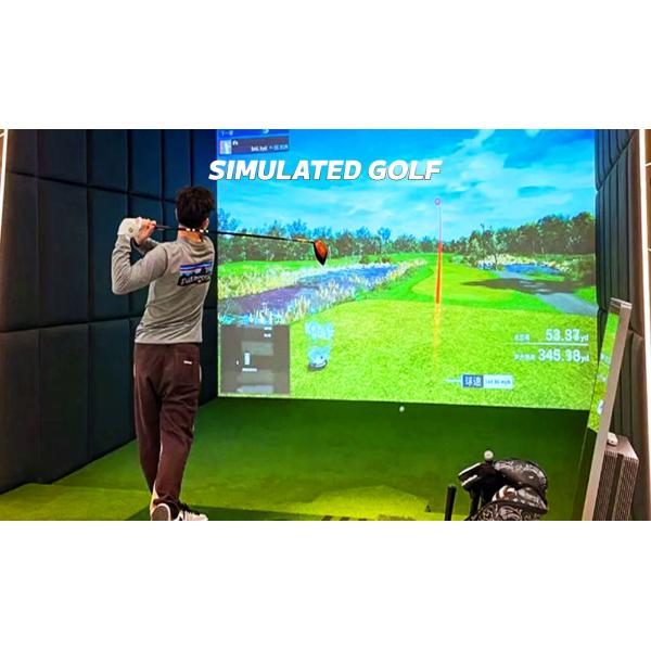 Ar Интерактивная проекция Игровой автомат Домашний симулятор гольфа Система мониторинга запуска