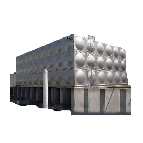Modular High Strength Stainless Steel Sectional Water Tank For Drinking Water Plant