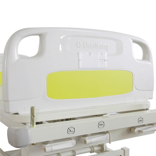 Two Crank ABS Headboard 830MM Manual Medical Bed Hospital Manual Bed Patient Bed