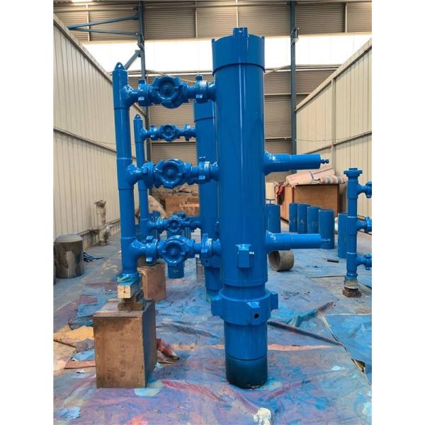 AISI 4145H Oilfield Cementing Tools Double Plug Top Drive Rotating Cement Head For Casing