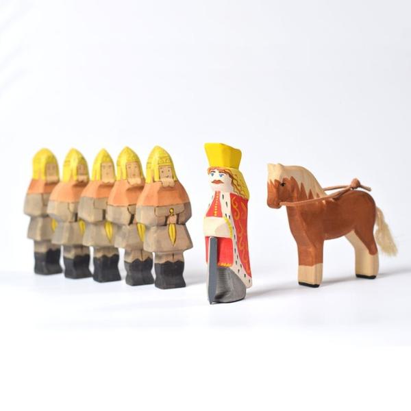 No Damage Carved Wooden Sheep Wooden Figurines Animals ISO9001 Approved