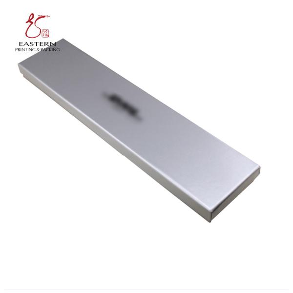 Luxury 350gsm Black Board Hard Cardboard Boxes , Necktie Gift Box With Custom Logo