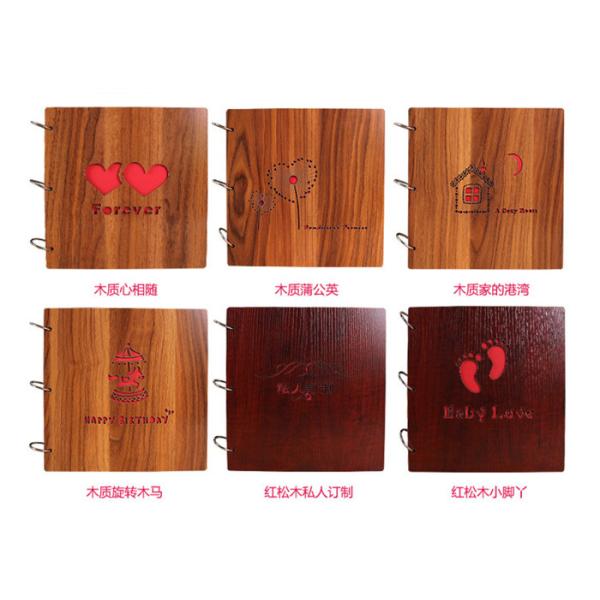 Wood Made Baby Keepsake Box Photo Album , Milestone Stickers Baby Shower Gift