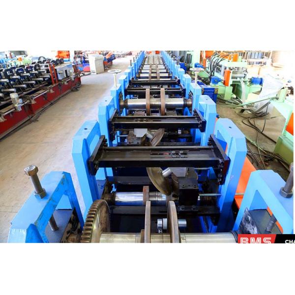 Thickness 0.8 2.0mm C Purlin Roll Former With Cr12 Cutter