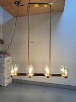 Euro Style 42 pouces Chandelier d' île de cuisine en or