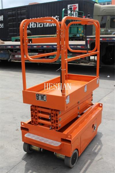 300kg Mobile Hydraulic Scissor Lift 3.9M Self Propelled Electric Scissor Lift